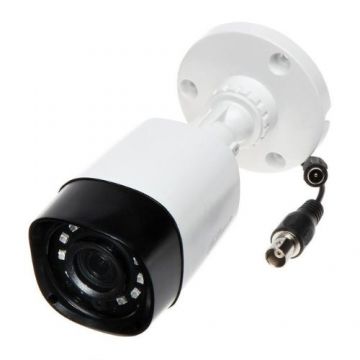 Camera de supraveghere Dahua HAC-HFW1200R-0280B, HDCVI, Bullet, 2MP, Lentila 2.8mm, IR 20m, Smart IR, IP67 Camera de supraveghere Dahua HAC-HFW1200R-0280B, HDCVI, Bullet, 2MP, Lentila 2.8mm, IR 20m, Smart IR, IP67