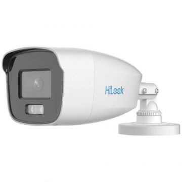 Camera de supraveghere pentru exterior, HDTVI, Hikvision HiLook ColorVu, 3K, 3.6mm, Audio, LED alb 40 m, IP66, metal - THC-B259-MS(3.6mm) Camera de supraveghere pentru exterior, HDTVI, Hikvision HiLook ColorVu, 3K, 3.6mm, Audio, LED alb 40 m, IP66, metal - THC-B259-MS(3.6mm)