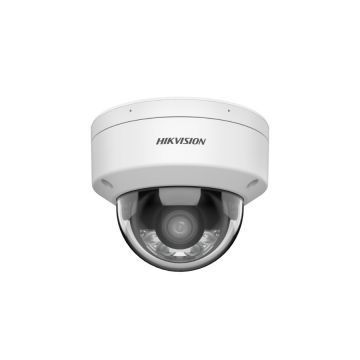 Camera IP 4MP ColorVu Smart Hybrid Light, lentila 4mm, IR 30m, lumina alba 30m, microfon, PoE, IK10 -  Hikvision DS-2CD2147G2H-LISU(4mm)(EF)