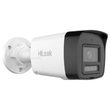 Camera IP 4MP, lentila 2.8mm, PoE, IR 30m, lumina alba 30m, microfon si difuzor, IP67, alarma, slot pentru MicroSD - Hikvision HiLook IPC-B140HAP-LUF/SL Camera IP 4MP, lentila 2.8mm, PoE, IR 30m, lumina alba 30m, microfon si difuzor, IP67, alarma, slot pentru MicroSD - Hikvision HiLook IPC-B140HAP-LUF/SL