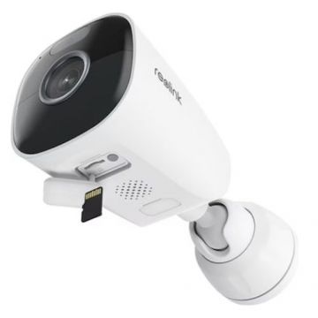 Camera IP 8MP 4K, wireless, lentila 2.8mm, alarma, microfon, difuzor,  IR 10m - Reolink Argus Series B360 Camera IP 8MP 4K, wireless, lentila 2.8mm, alarma, microfon, difuzor,  IR 10m - Reolink Argus Series B360