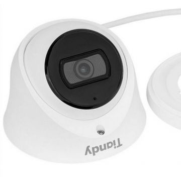 Camera IP Dome 8MP Tiandy Pro Series, Starlight, IR 30m, Lentila 2.8mm, POE, slot MicroSD, Microfon, IP66 - TC-C38XS-I3-8MP