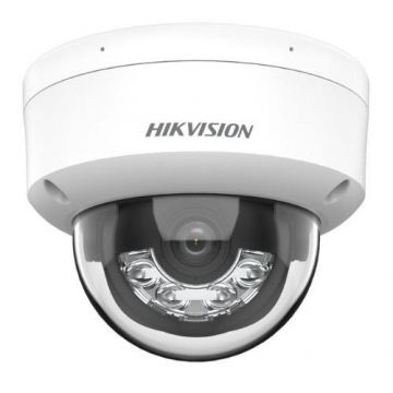 Camera IP Dome Hikvision  2MP Smart Hybrid Light, Microfon, PoE, IR 30m, Lumina Alba 30m, lentila 2.8mm, IP67, IK08 - DS-2CD1123G2-LIUF(2.8MM)