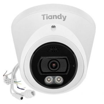 Camera IP Dome Tiandy Color Maker Pro Series, 8MP, POE, slot MicroSD, microfon, difuzor, lentila 2.8mm - TC-C38XQ-I3W-8MP Camera IP Dome Tiandy Color Maker Pro Series, 8MP, POE, slot MicroSD, microfon, difuzor, lentila 2.8mm - TC-C38XQ-I3W-8MP