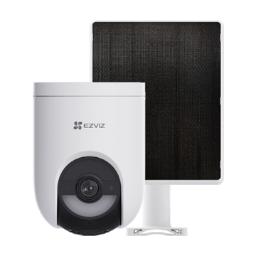 Camera IP EZVIZ  Wi-Fi6 PT + panou solar 5W, 4MP, baterie 5.200 mAh, Audio bidirectional, Alarma - CS-HB8c-SP(4MP) Camera IP EZVIZ  Wi-Fi6 PT + panou solar 5W, 4MP, baterie 5.200 mAh, Audio bidirectional, Alarma - CS-HB8c-SP(4MP)