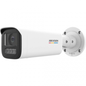 Camera IP Hikvision, 4MP, Lentila 2.8mm, IR 50m, ColorVu, Imagini color 24/7, Microfon, IP67 - DS-2CD1B47G2H-LIU(2.8MM)