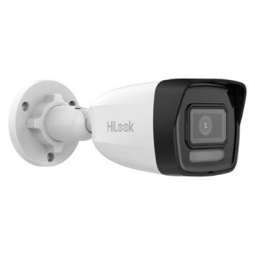 Camera IP Hikvision HiLook, 4K 8MP, Smart Dual Light, IR 30m, Lumina Alba 30m, Lentila 2.8mm, Microfon, PoE - IP67 - IPC-B180HA-LU Camera IP Hikvision HiLook, 4K 8MP, Smart Dual Light, IR 30m, Lumina Alba 30m, Lentila 2.8mm, Microfon, PoE - IP67 - IPC-B180HA-LU