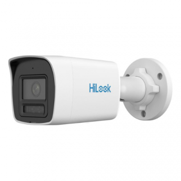 Camera IP Hikvision HiLook, 4MP, lentila 2.8mm, ColorVu, Iluminare duala 30m, Audio, PoE, IP67 - IPC-B149HA-LU Camera IP Hikvision HiLook, 4MP, lentila 2.8mm, ColorVu, Iluminare duala 30m, Audio, PoE, IP67 - IPC-B149HA-LU