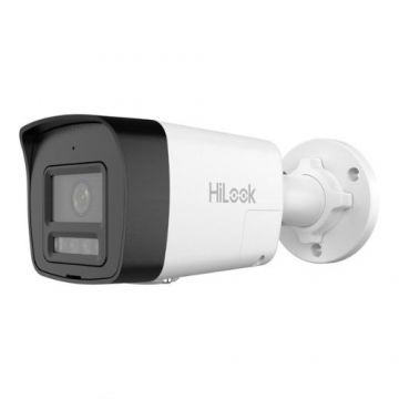 Camera IP Hikvision HiLook 6MP, lentila 2.8mm, Iluminare duala 30m, Microfon si difuzor, PoE, IP67, Slot pentru MicroSD - IPC-B160HA-LUF/SL Camera IP Hikvision HiLook 6MP, lentila 2.8mm, Iluminare duala 30m, Microfon si difuzor, PoE, IP67, Slot pentru MicroSD - IPC-B160HA-LUF/SL