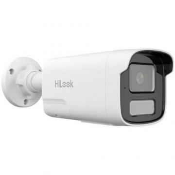 Camera  IP HiLook, 4K 8MP, Lentila 4mm, Iluminare duala 50m, Audio, PoE, IP67 - IPC-B480HA-LUF/SL(4mm) Camera  IP HiLook, 4K 8MP, Lentila 4mm, Iluminare duala 50m, Audio, PoE, IP67 - IPC-B480HA-LUF/SL(4mm)