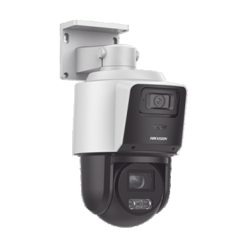 Camera IP PTZ TandemVu, 4MP, zoom optic 4X, IR 40m DarkFighter, WL 30m, PoE+ - HIKVISION DS-2SE3C404MWG-E14-2.8mm Camera IP PTZ TandemVu, 4MP, zoom optic 4X, IR 40m DarkFighter, WL 30m, PoE+ - HIKVISION DS-2SE3C404MWG-E14-2.8mm