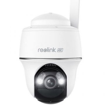 Camera IP Rotativa Wireless Reolink, 4K 8MP, Detectie persoana/vehicul, IR 10m, Lumina Alba, Microfon, Difuzor, Alerte audio, Baterie - ARGUS SERIES B440 Camera IP Rotativa Wireless Reolink, 4K 8MP, Detectie persoana/vehicul, IR 10m, Lumina Alba, Microfon, Difuzor, Alerte audio, Baterie - ARGUS SERIES B440