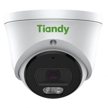 Camera IP Turret Color Maker Tiandy, 4MP, 2.8mm, Microfon, PoE, IP66 - TC-C34XS-I3W-28V4.2 Camera IP Turret Color Maker Tiandy, 4MP, 2.8mm, Microfon, PoE, IP66 - TC-C34XS-I3W-28V4.2