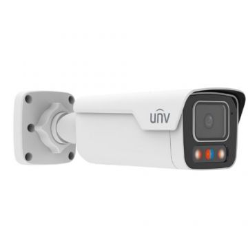 Camera IP UNV Tri-Guard 5MP, lentila 2.8mm, IR 40m, lumina alba 40m, microfon si difuzor, AI, IP67, IPC2B15SS-ADF28KMC-I1 Camera IP UNV Tri-Guard 5MP, lentila 2.8mm, IR 40m, lumina alba 40m, microfon si difuzor, AI, IP67, IPC2B15SS-ADF28KMC-I1