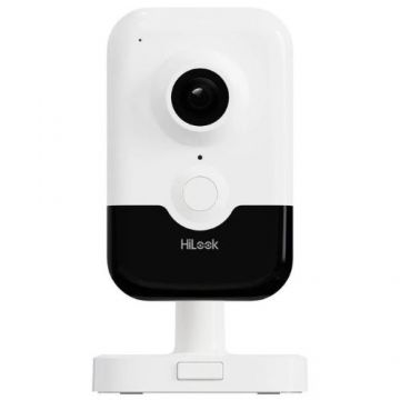 Camera IP Wi-Fi Cube HiLook, Acusense, FULL HD 2MP, Lentila 2.8mm, Iluminare IR 10m, audio, slot microSD - IPC-C320HA-D/W(W) Camera IP Wi-Fi Cube HiLook, Acusense, FULL HD 2MP, Lentila 2.8mm, Iluminare IR 10m, audio, slot microSD - IPC-C320HA-D/W(W)