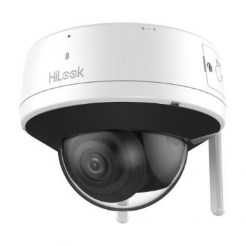 Camera IP Wi-Fi HiLook, EXIR, FULL HD 2MP, Lentila 2.8mm, IR 30m, audio, slot MicroSD, IP66 - IPC-D120HA-D/W(W) Camera IP Wi-Fi HiLook, EXIR, FULL HD 2MP, Lentila 2.8mm, IR 30m, audio, slot MicroSD, IP66 - IPC-D120HA-D/W(W)