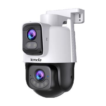 Camera PT Wi-Fi, rezolutie 3+3MP, Dual-Lens, Audio bidirectional, IR/WL 30m, Alarma, IP65 - TENDA TND-CH9-WCA Camera PT Wi-Fi, rezolutie 3+3MP, Dual-Lens, Audio bidirectional, IR/WL 30m, Alarma, IP65 - TENDA TND-CH9-WCA