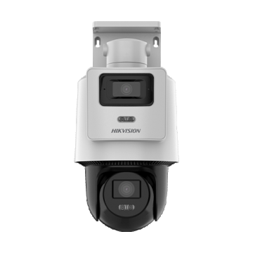Camera PTZ IP Hikvision, TandemVu, 4+4MP, lentile 2.8/8mm, IR 30m, WL 30m, Audio - DS-2SE2C400MWG-E14-2.8/8mm