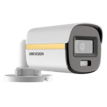 Camera supraveghere analog 5MP, Smart-Hybrid Light, PoC, IR 20m, Lumina Alba 20m, Lentila  2.8mm - Hikvision DS-2CE10KF3T-LE(2.8mm) Camera supraveghere analog 5MP, Smart-Hybrid Light, PoC, IR 20m, Lumina Alba 20m, Lentila  2.8mm - Hikvision DS-2CE10KF3T-LE(2.8mm)