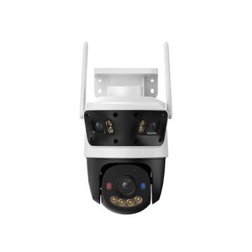 Camera supraveghere Cruiser Triple Imou IPC-S7UP-11M0WED, 3+3+5MP, 3.6- 6mm, Wi-Fi, iluminare duala, 8x zoom digital, rotire si inclinare din aplicatie, audio bidirectional, 2x sloturi card microSD