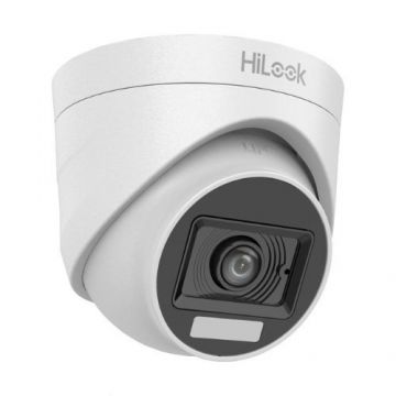 Camera supraveghere de interior Hikvision HiLook 3K 5MP, Iluminare Duala, IR 20m, Lumina Alba 20m, Audio - THC-T157-LPS Camera supraveghere de interior Hikvision HiLook 3K 5MP, Iluminare Duala, IR 20m, Lumina Alba 20m, Audio - THC-T157-LPS