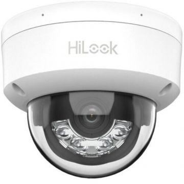 Camera supraveghere dome IP Hikvision HiLook IPC-D120HA-LU, 2MP, 2.8mm, Iluminare duala, Microfon, PoE, IP67, IK08 Camera supraveghere dome IP Hikvision HiLook IPC-D120HA-LU, 2MP, 2.8mm, Iluminare duala, Microfon, PoE, IP67, IK08