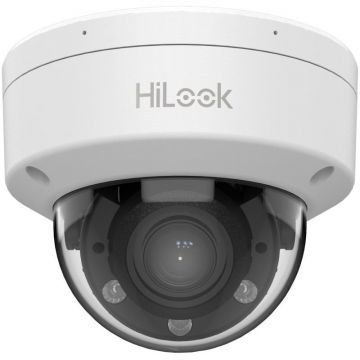 Camera supraveghere dome IP Hikvision HiLook IPC-D620HA-LZU, 2MP, 2.8-12mm, Smart Hybrid Light, Audio, slot microSD, IP67 Camera supraveghere dome IP Hikvision HiLook IPC-D620HA-LZU, 2MP, 2.8-12mm, Smart Hybrid Light, Audio, slot microSD, IP67