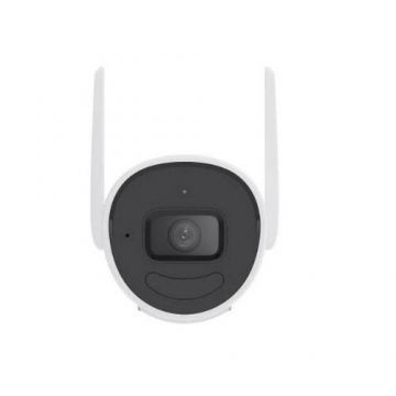 Camera supraveghere IP Wi-Fi Hikvision HiLook IPC-B140HA-D/W(W), 4 MP, IR 30m, EXIR 2.0, microfon si difuzor, slot card MicroSD, IP66