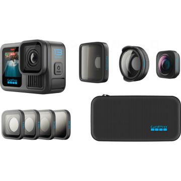 Camera video actiune GoPro HERO13 Black + HB-Series Lens Collection Camera video actiune GoPro HERO13 Black + HB-Series Lens Collection