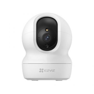 Camera Wi-Fi PT EZVIZ, 4MP 2K, IR 10m, microfon, difuzor, mod de confidentialitate, Smart Tracking, slot MicroSD 256GB - CS-CP1(4mp) Camera Wi-Fi PT EZVIZ, 4MP 2K, IR 10m, microfon, difuzor, mod de confidentialitate, Smart Tracking, slot MicroSD 256GB - CS-CP1(4mp)
