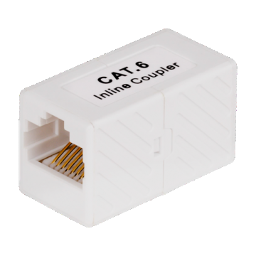 Cupla RJ45 prelungire cablu interior UTP/FTP CAT6 RJ45-CON-CAT6