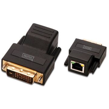 Digitus Extender Dvi Up To 50m Over Cat.5e Utp, 1920x1200 Wuxga Digitus Extender Dvi Up To 50m Over Cat.5e Utp, 1920x1200 Wuxga