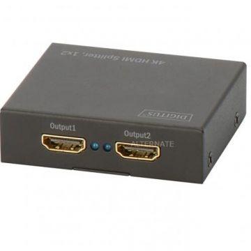 Digitus Splitter Hdmi 2-Port, 4096x2160p 4k Uhd 3d, Hdcp1.3 Digitus Splitter Hdmi 2-Port, 4096x2160p 4k Uhd 3d, Hdcp1.3