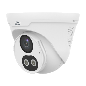 Dual Light - Camera IP 4MP, lentila 2.8mm, ColorHunter, PoE, IR 30m, Lumina Alba 30m, microfon, difuzor - UNV IPC3614LE-ADF28KC-DL