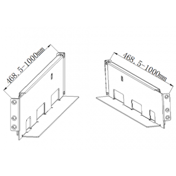 Glisiera pentru rack UPS din seria R - HIKVISION Glisiera-UPS-R Glisiera pentru rack UPS din seria R - HIKVISION Glisiera-UPS-R