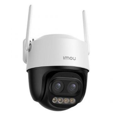 Imou Cruiser Z 5MP, Wi-Fi 6, 12x Zoom Hibrid, Iluminare duala, Functii AI, MicroSD, Audio, Alarma, IP66, IPC-S7DP-5M0WEZ