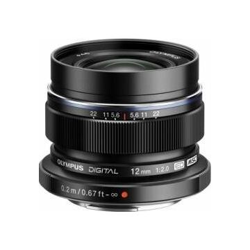 OLYMPUS Olympus M.Zuiko Ed 12/F2 Pen, Negru OLYMPUS Olympus M.Zuiko Ed 12/F2 Pen, Negru