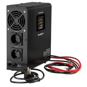 UPS Centrala Termica Sinus Pur 800VA/500W 12V - REBEL RB-4012 UPS Centrala Termica Sinus Pur 800VA/500W 12V - REBEL RB-4012