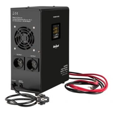UPS Centrale Termice Sinus Pur 1000VA/700W 12V - REBEL RB-4013 UPS Centrale Termice Sinus Pur 1000VA/700W 12V - REBEL RB-4013