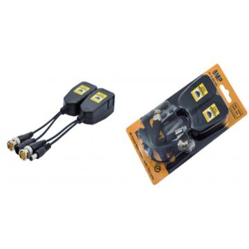Video Balun 2in1 cu Alimentare pentru Camere CCTV pe Distante Mari HM-938PV Video Balun 2in1 cu Alimentare pentru Camere CCTV pe Distante Mari HM-938PV