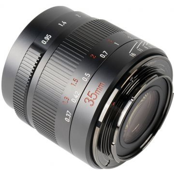 7Artisans Obiectiv manual 7Artisans 35mm F0.95 negru pentru Sony E-mount 7Artisans Obiectiv manual 7Artisans 35mm F0.95 negru pentru Sony E-mount