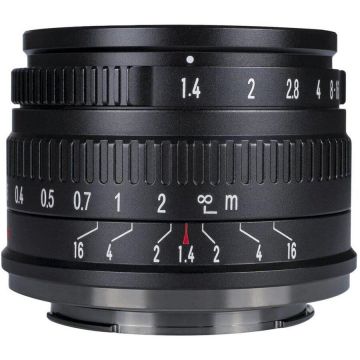 7Artisans Obiectiv Manual 7Artisans 35mm F1.4 APS-C Negru pentru Nikon Z-Mount 7Artisans Obiectiv Manual 7Artisans 35mm F1.4 APS-C Negru pentru Nikon Z-Mount