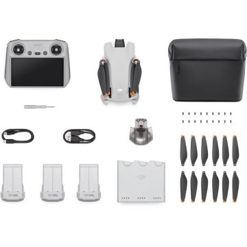 DJI Drona DJI Mini 3 Fly More Combo + Smart Controller DJI Drona DJI Mini 3 Fly More Combo + Smart Controller