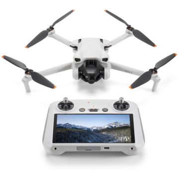 DJI Drona DJI Mini 3 + Smart Controller, 4K HDR RC 5.5 HD display DJI Drona DJI Mini 3 + Smart Controller, 4K HDR RC 5.5 HD display