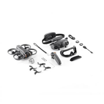 DJI Kit Drona DJI Avata 2 Fly More Combo, 4K60, 12MP, 1xbaterieGimbal o axa, 64.8km/h, 377gr