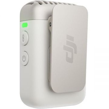 DJI Transmitator wireless cu microfon DJI Mic 2 1TX, Alb DJI Transmitator wireless cu microfon DJI Mic 2 1TX, Alb