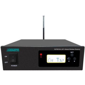 DSPPA Baza Sistem Wireless pe UHF DSPPA DSP6616A, Frecventa automata pe infrarosu, conectare max.200 microfoane DSPPA Baza Sistem Wireless pe UHF DSPPA DSP6616A, Frecventa automata pe infrarosu, conectare max.200 microfoane