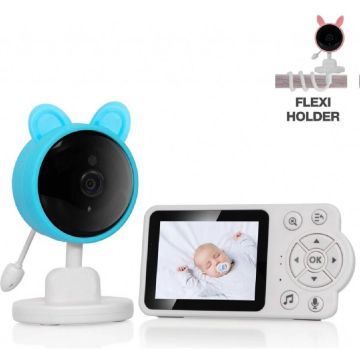 Evolveo Monitor video pentru bebelusi EVOLVEO Baby Monitor N3, pana la 300 m, 2600 mAh, albastru Evolveo Monitor video pentru bebelusi EVOLVEO Baby Monitor N3, pana la 300 m, 2600 mAh, albastru