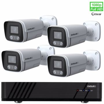 Evolveo Sistem de camere de securitate EVOLVEO Detective IP8 SMART, NVR, 4 camere Evolveo Sistem de camere de securitate EVOLVEO Detective IP8 SMART, NVR, 4 camere