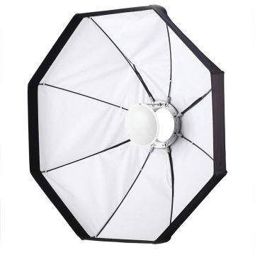 Generic Reflector Beauty Dish pliabil alb 100cm cu montura Bowens Generic Reflector Beauty Dish pliabil alb 100cm cu montura Bowens